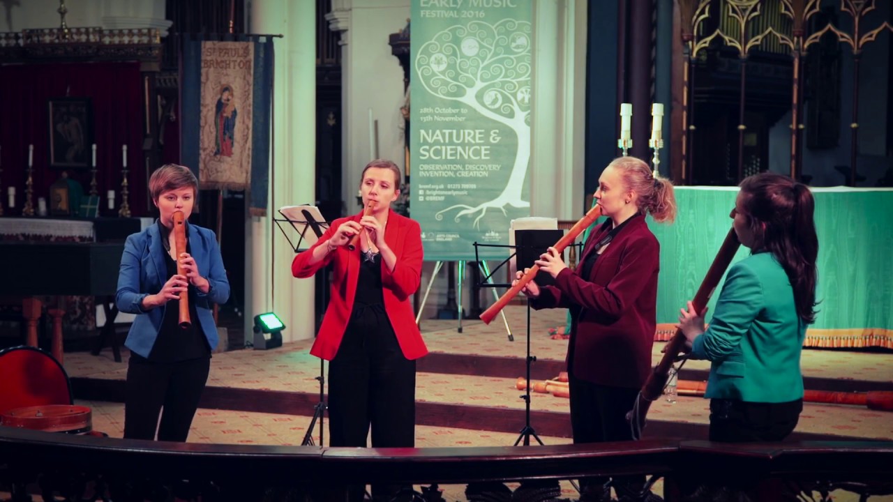 Recorder group Block4 filmed live at BREMF 2016