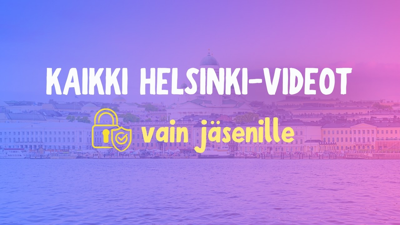 Kaikki vinkit Helsinkiin (katso alta listaus)!