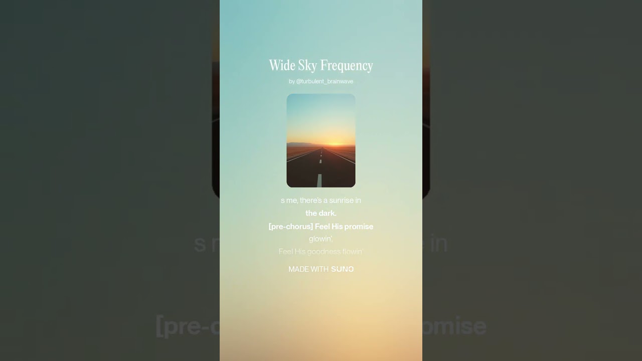 Wide Sky Frequency (with lyrics)