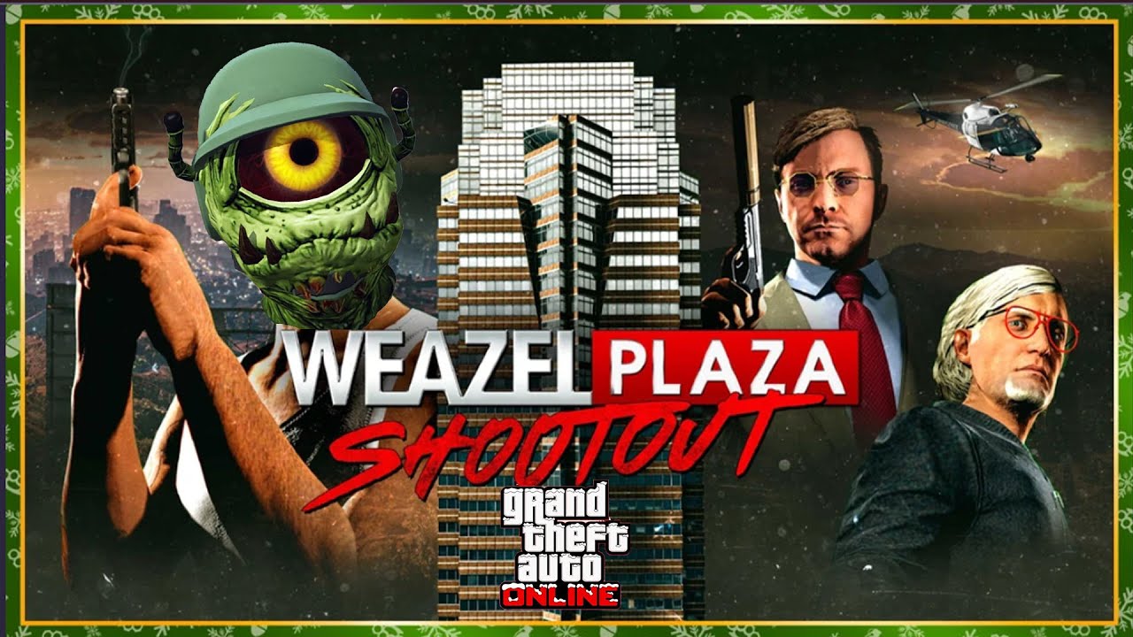 КАК РАЗБЛОКИРОВАТЬ ПИСТОЛЕТ И РАСКРАСКУ WEAZEL PLAZA | GTA Online 2025 🎄