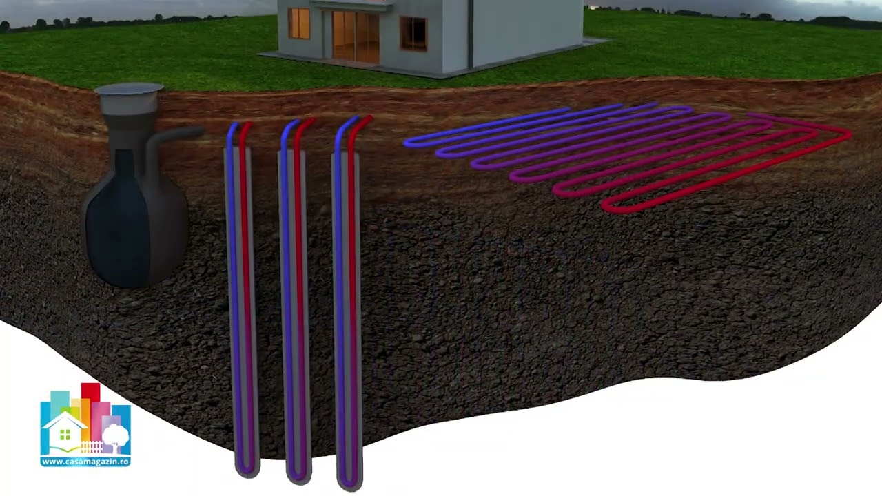 Pompele de căldură geotermale: cea mai eficientă soluție de încălzire și răcire pentru locuințe