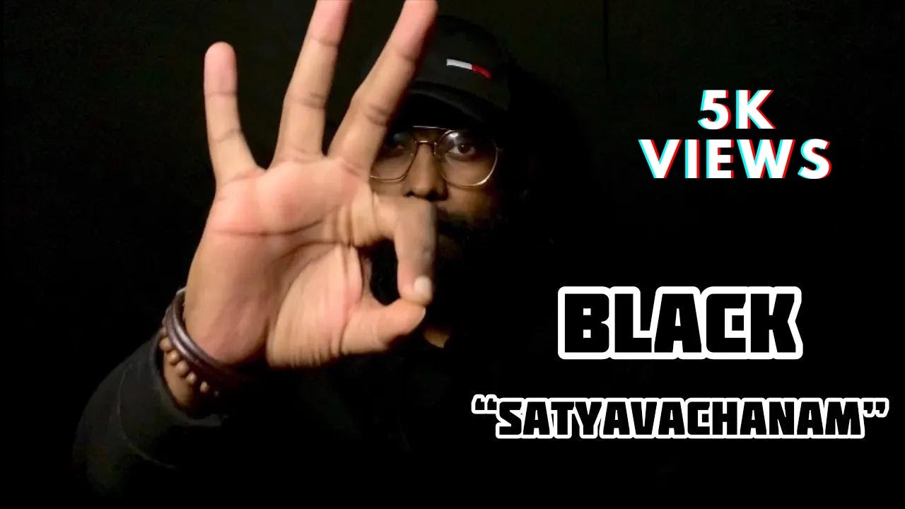 BLACK - Satyavachanam | Malayalam Rap | Aggressive Rap| Prod.ValeontheBeat| Official Music Video |