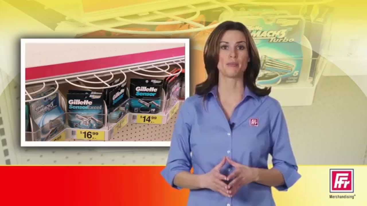 Razor Blade Refill Merchandiser