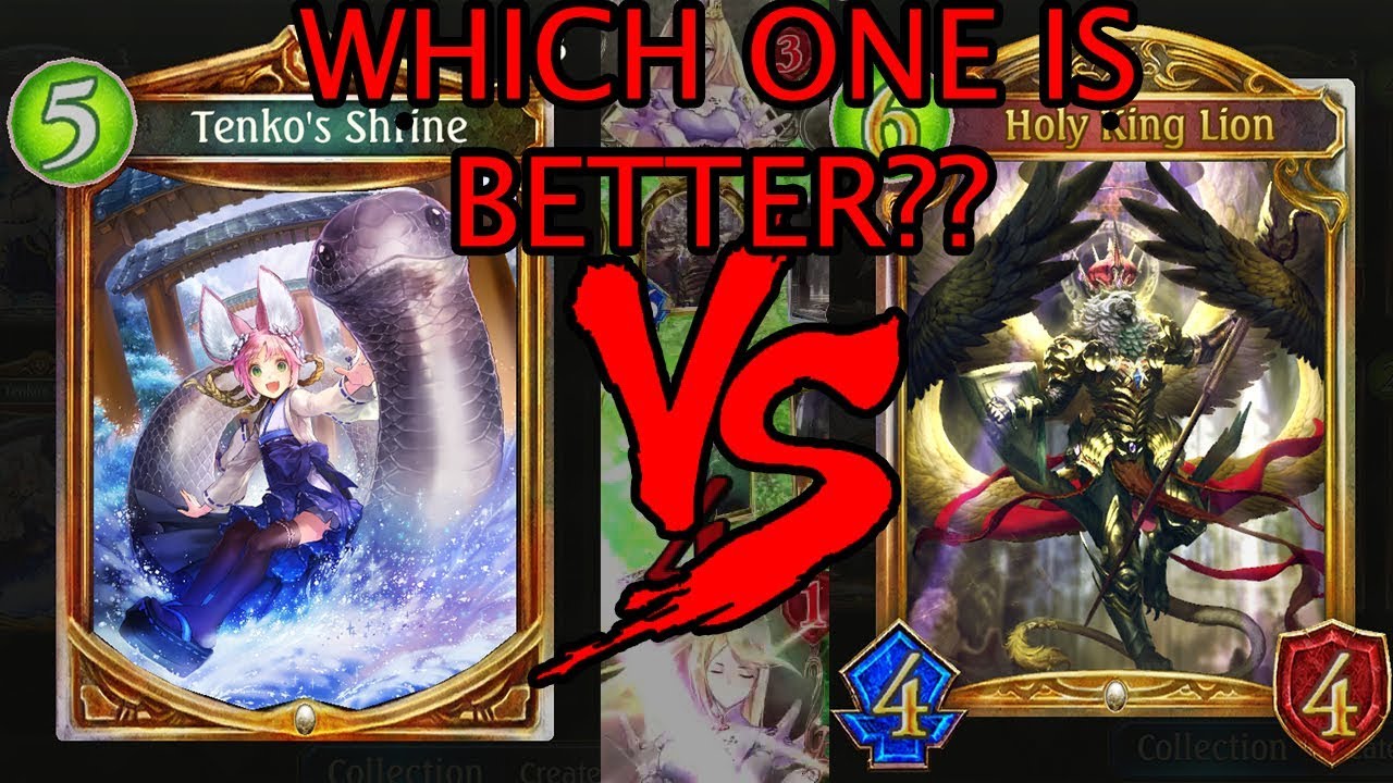 [Shadowverse ID] Tenko vs Holy Lion Deck, Which one is better??
