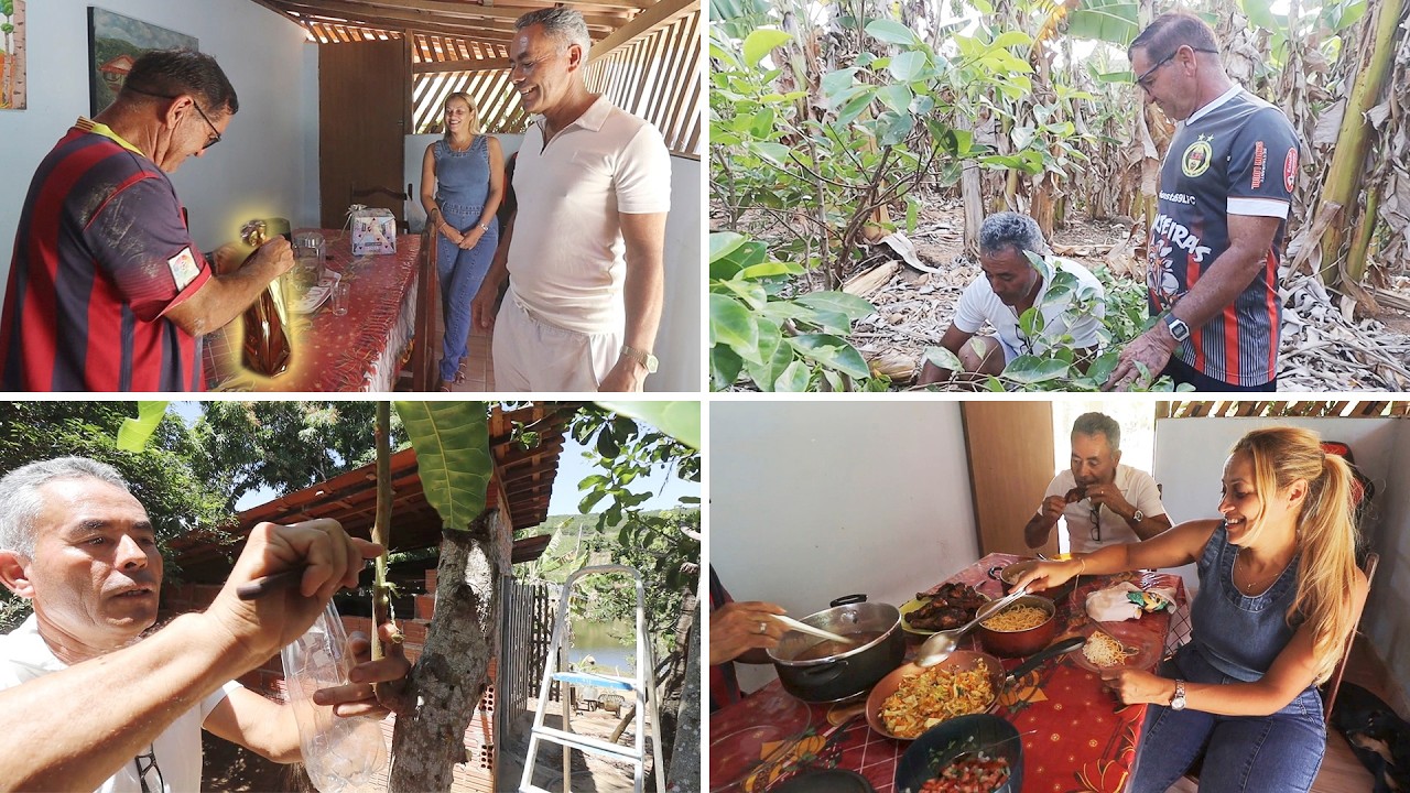 RECEBEMOS VISITA E PRESENTES DOS NOSSOS AMIGOS + DICAS DE ALPORQUIA E PODA