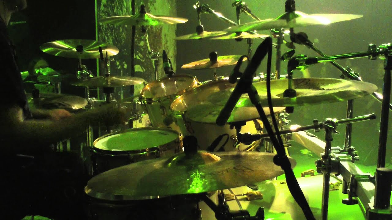 Pearl Artist Kai Hahto/Wintersun - Starchild Drum Cam @ Nosturi, Helsinki 13.10.2012