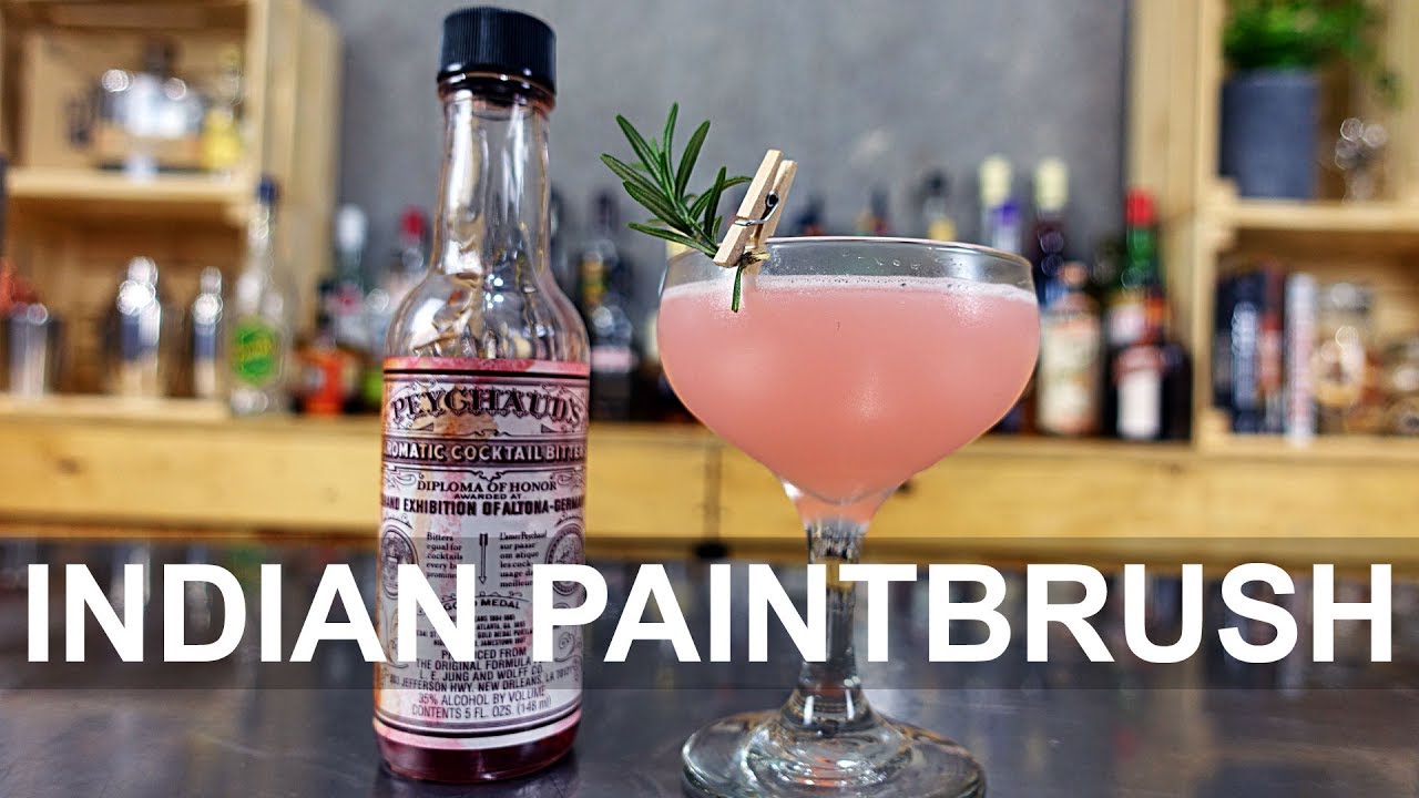 Indian Paintbrush Cocktail Recipe - VODKA, ROSEMARY & GRAPEFRUIT