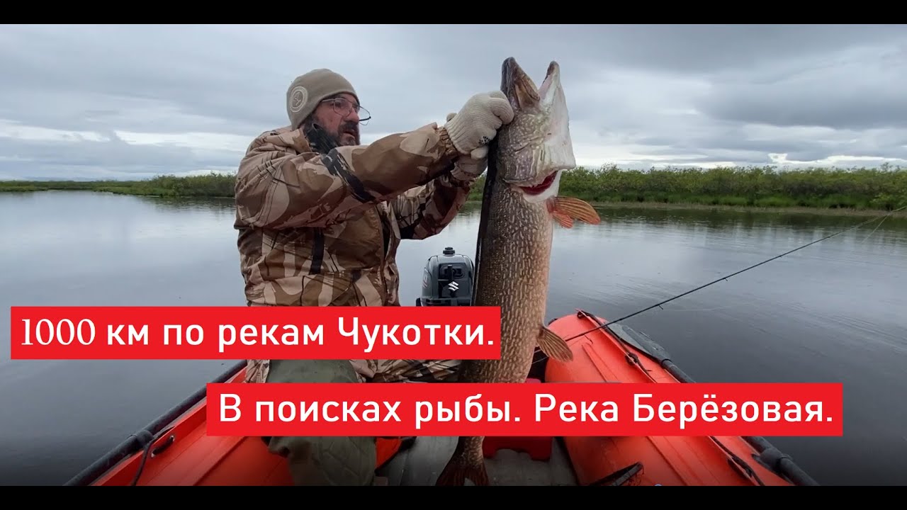 1000 км по рекам Чукотки. В поисках рыбы. ч.1