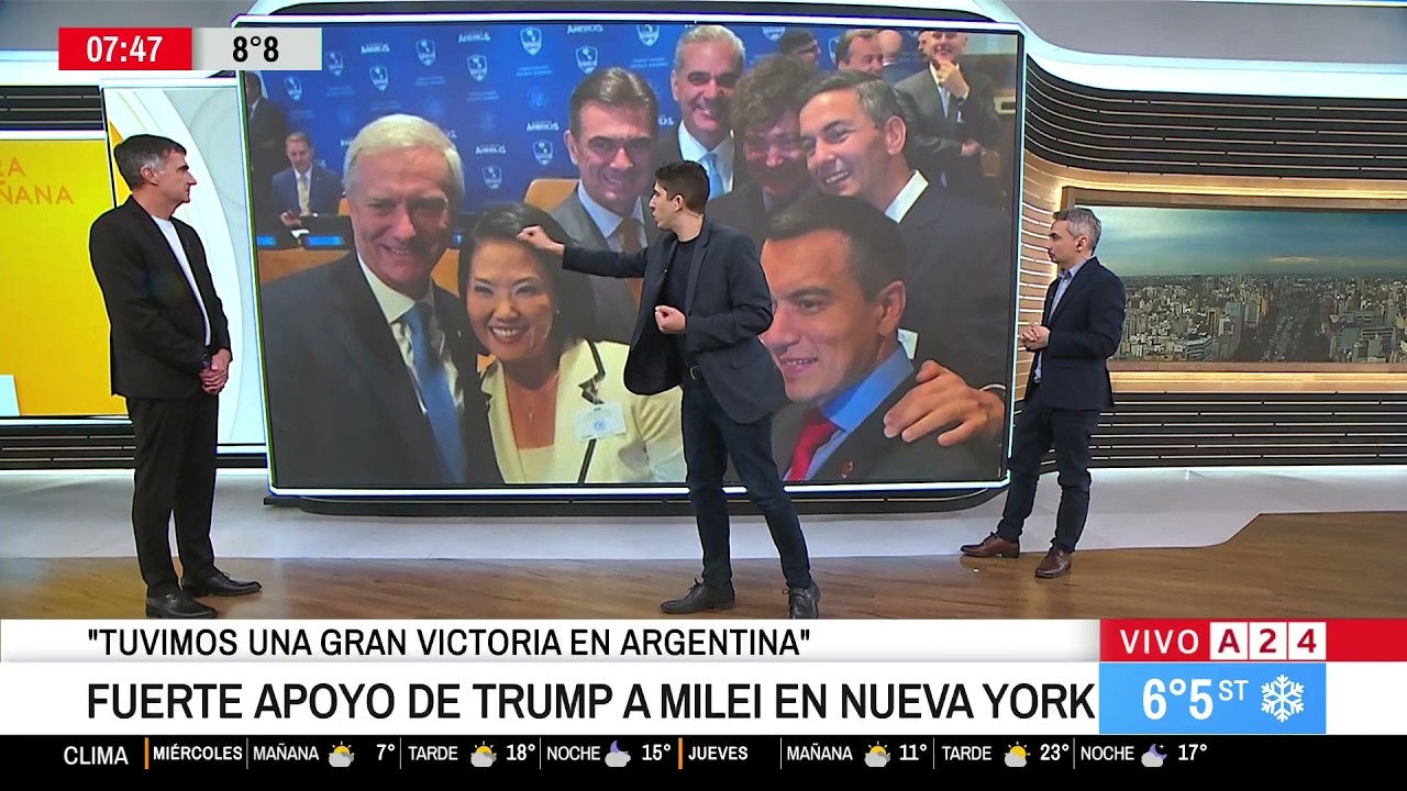 🔴 CUMBRE ESCUDO DE LAS AM&Eacute;RICAS: TRUMP A MILEI + PRESIDENTES DE LA DERECHA LATINOAMERICANA