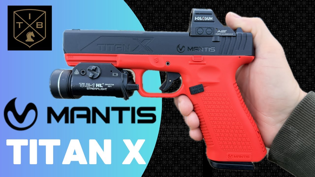 Обзор лазерного пистолета Mantis TitanX: улучшение навыков холостой стрельбы и экономия патронов