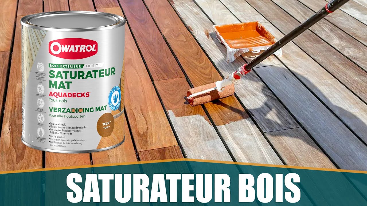 LE MEILLEUR SATURATEUR BOIS TERRASSE &ndash; OWATROL
