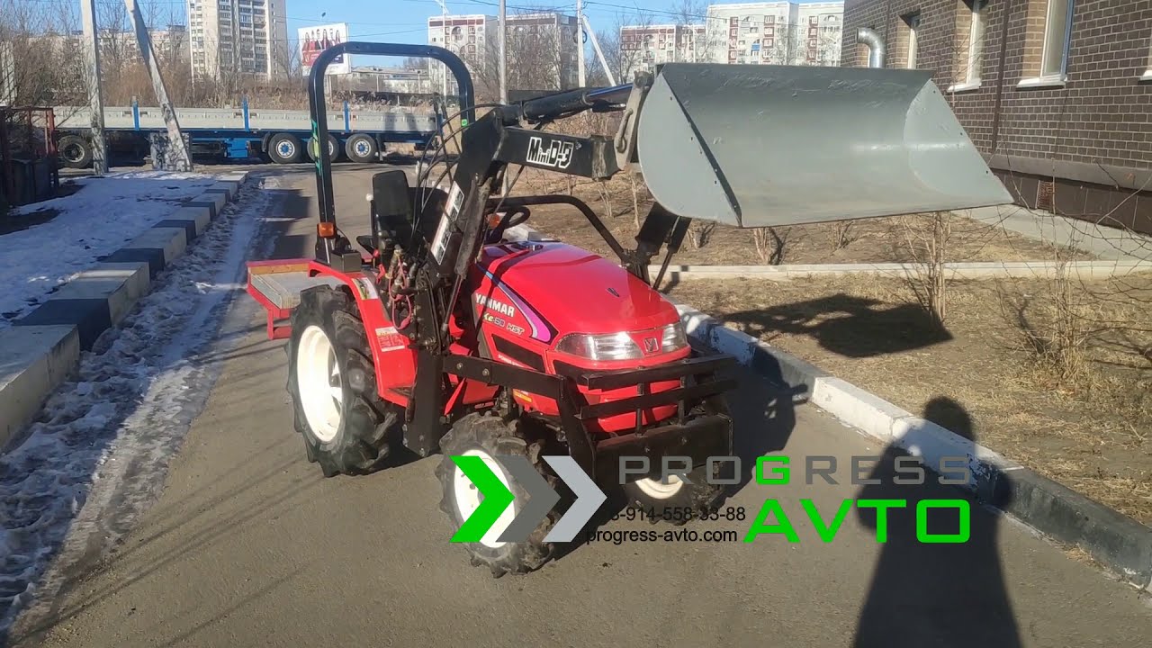 Трактор YANMAR Ke-60 с куном