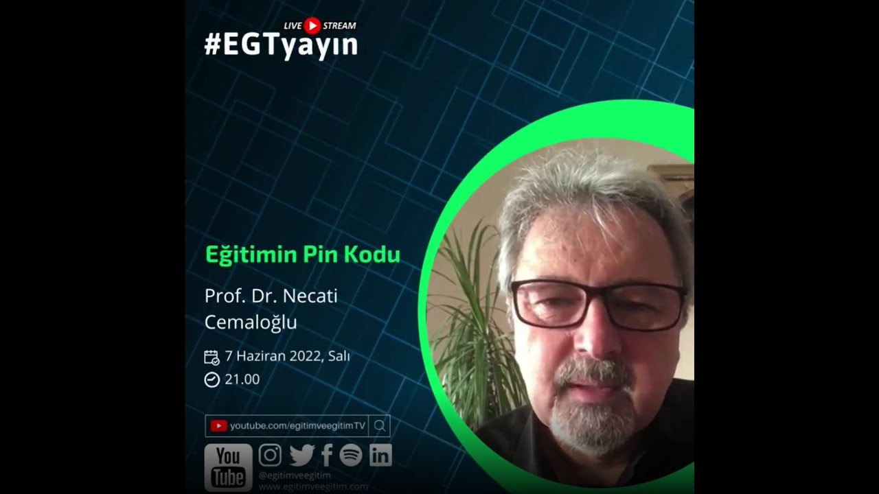 Eğitimin Pin Kodu | Prof. Dr. Necati Cemaloğlu|
