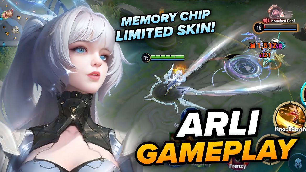 ARLI MEMORY CHIP LIMITED SKIN SOLO RANK GAMEPLAY! | ARLI BEST BUILD & ARCANA 2026 - HOK