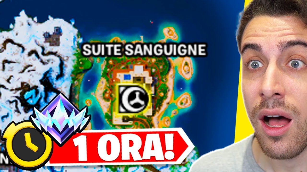 Atterro per 1 ORA a SUITE SANGUIGNE in Ranked! Cosa è Successo? Stagione 4 Fortnite ITA!