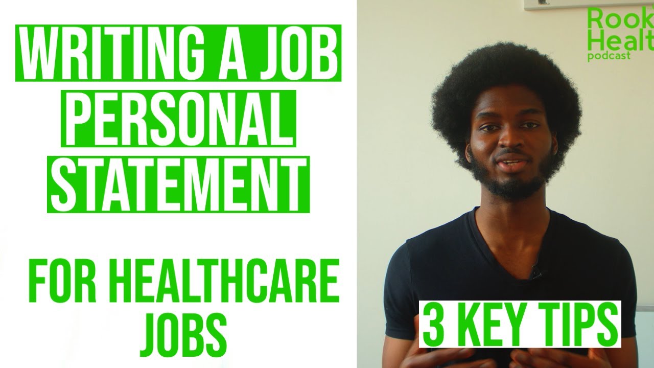 3 Tips when writing personal statements for healthcare jobs in UK| Internationals Applicants