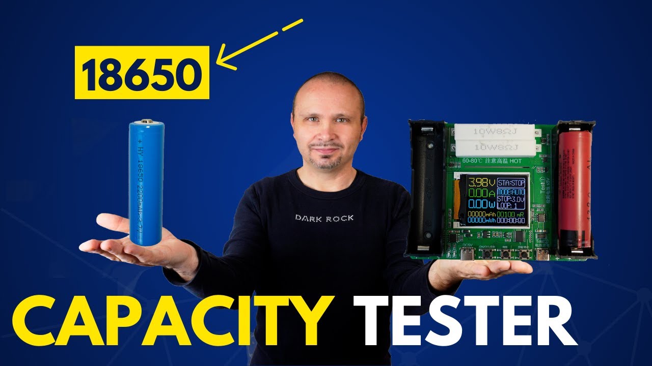 Come testare le batterie 18650: capacità e resistenza interna #18650 #tester