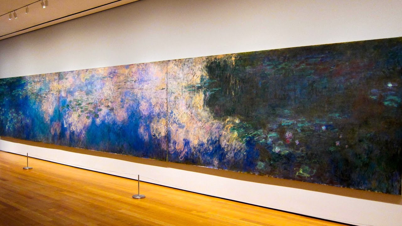 Mus&eacute;e de l'Orangerie Claude Monet Les Nymph&eacute;as (Water Lilies)