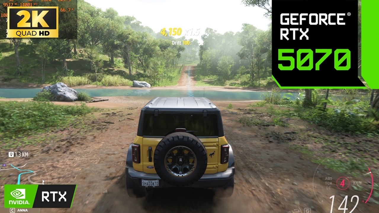 Forza Horizon 5 Gameplay | RTX 5070 | 5 7600X  (1440p Extreme Settings)