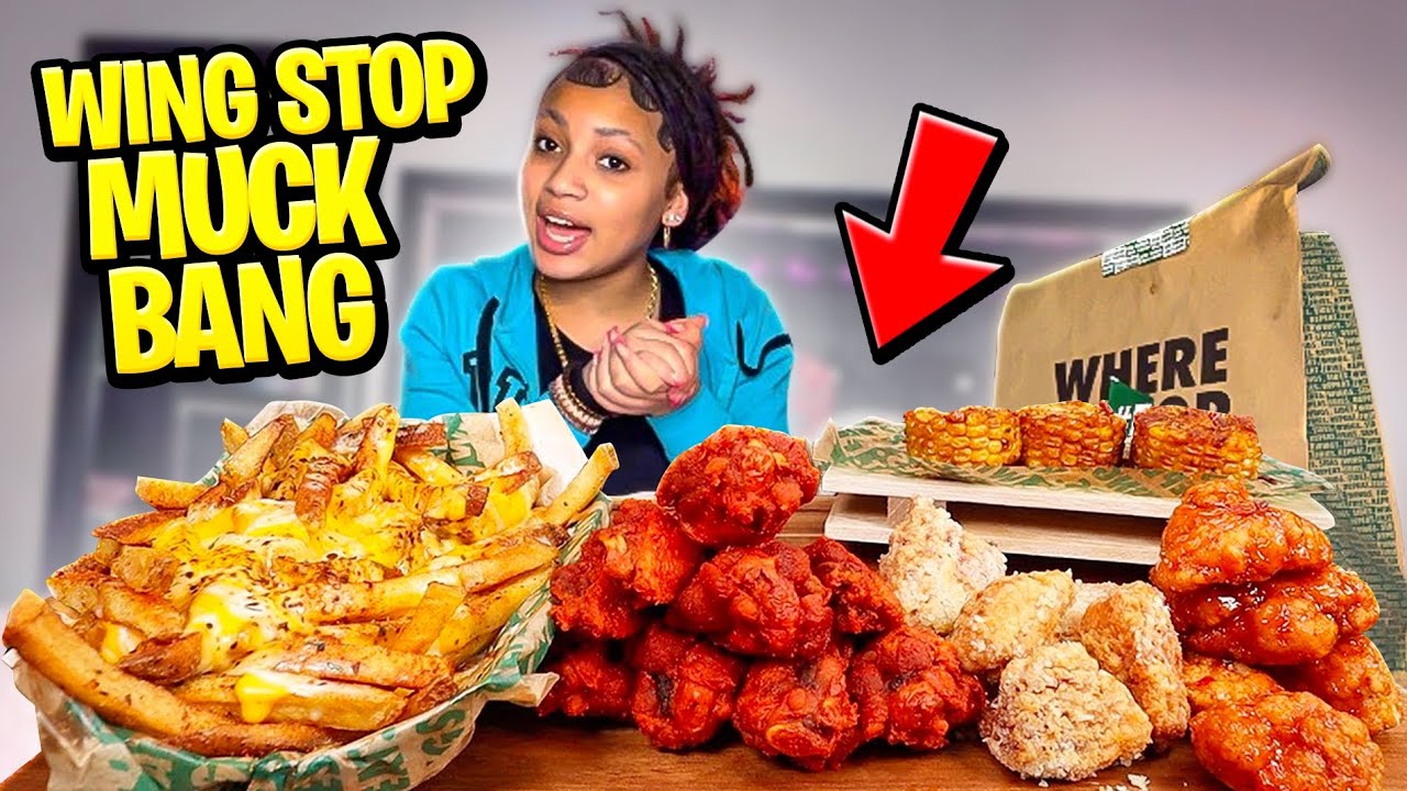 Wing Stop MUCK BANG While Dezy Answers Questions