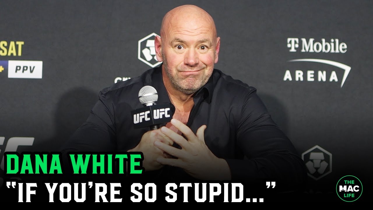 Dana White goes off on betting scandal: 