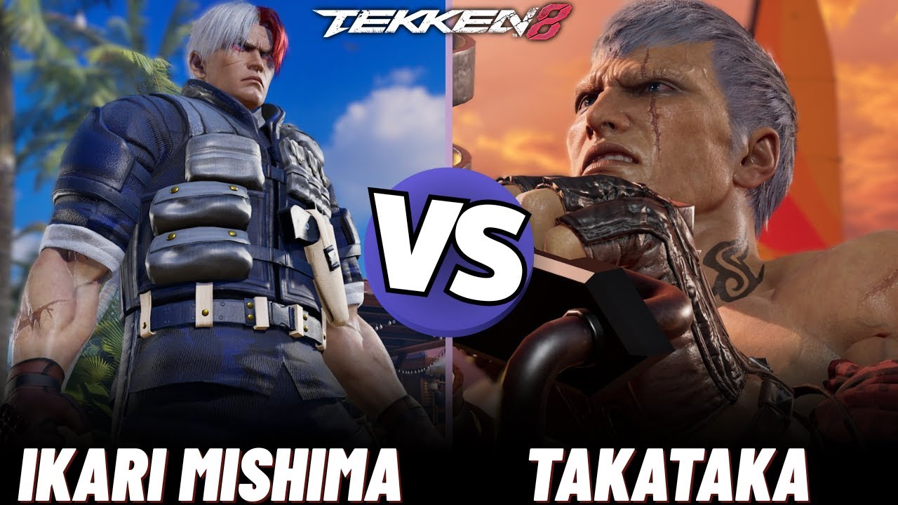 Tekken 8 - Takataka (Bryan) VS ikari Mishima (Kazuya) Quick Match