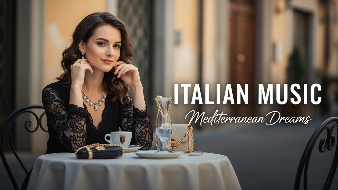 🎶 Italian Vibes & Mediterranean Music 🎶 Relaxing Italy Coast & Lake Como Gentle Continuous Sound
