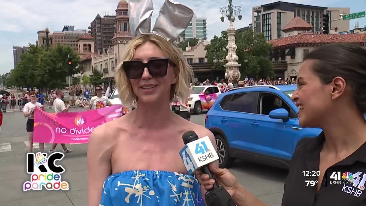 SNL's Heidi Gardner takes pride in her city at Kansas City's Pride Parade
