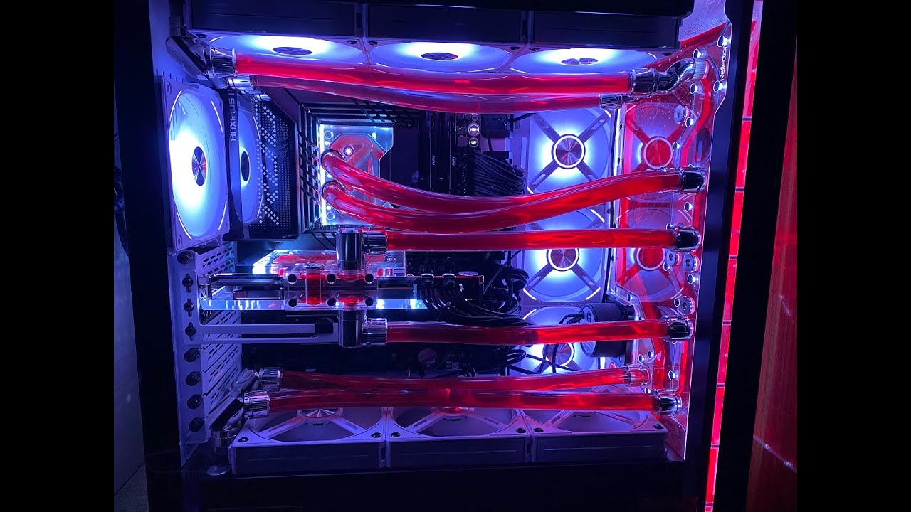 Pc Build | 12900K | EK-Quantum Velocity² | First time Water Loop | Lian Li PC-O11D XL | Soft Tubing