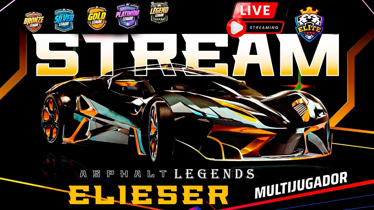 lIVE N°116🔴... !  Rank MP I, II 🔴 #asphaltunite #gaming #gameplay