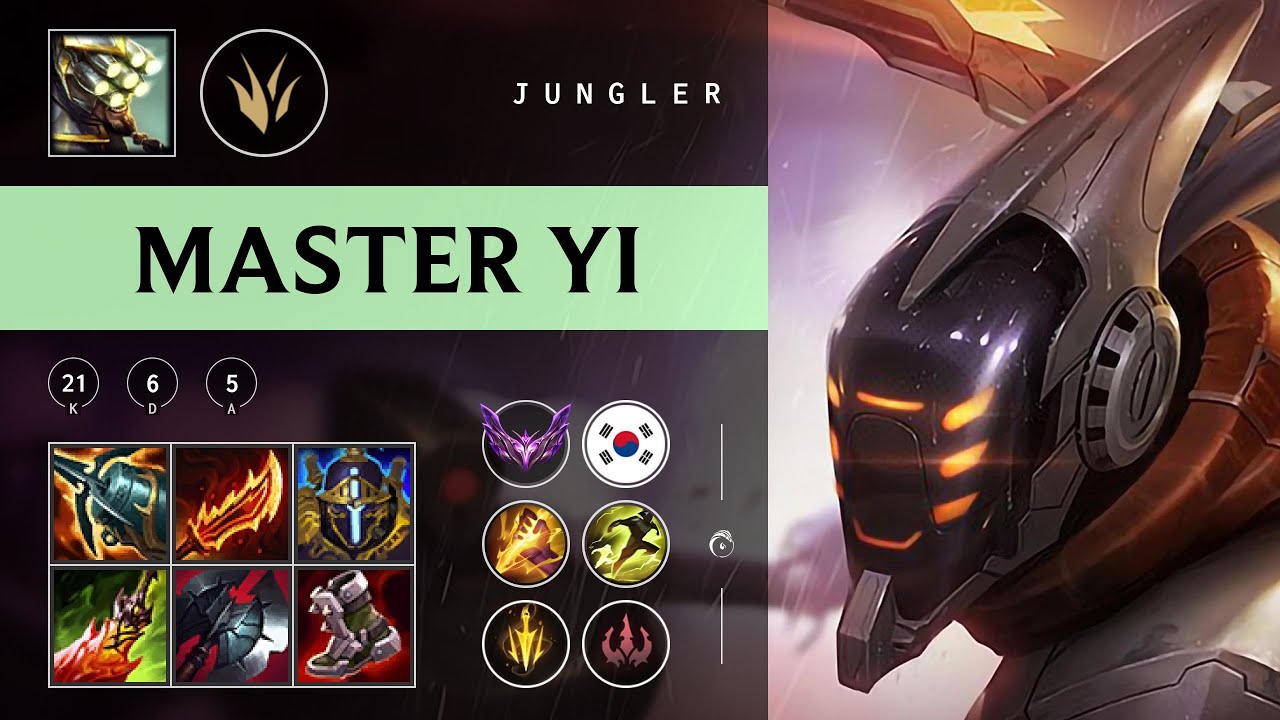 Master Yi Jungle vs Viego - KR Master Patch 25.22