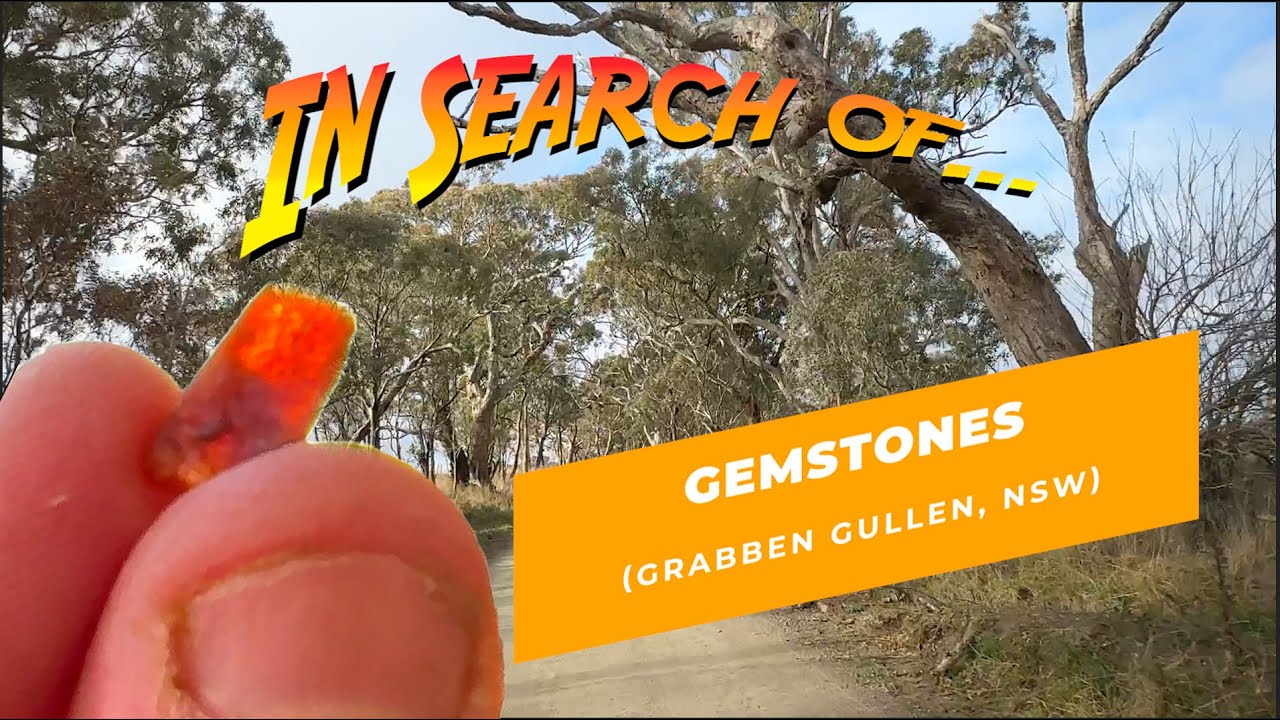 Fossicking for sapphires at Grabben Gullen, NSW