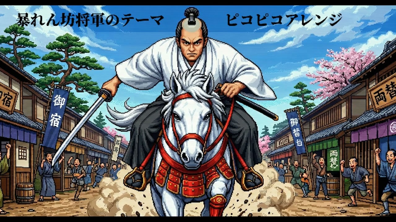 「暴れん坊将軍」 ピコピコアレンジ