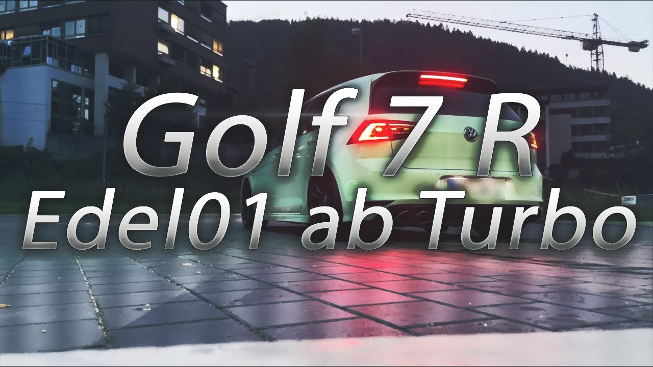 VW Golf 7 VII R DSG Exhaust Sound | 3,5