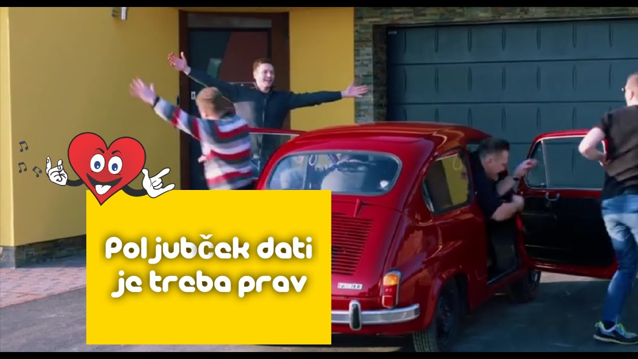 Srčni muzikanti - Poljubček dati je treba prav (Official video)