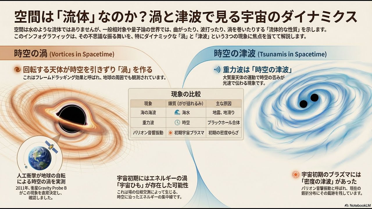 【空間は流体】なのか?