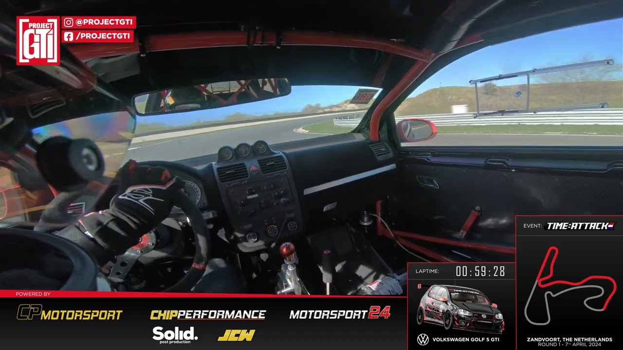 ProjectGTI | 2024 Time Attack | Round 1 Zandvoort - Fastest Lap