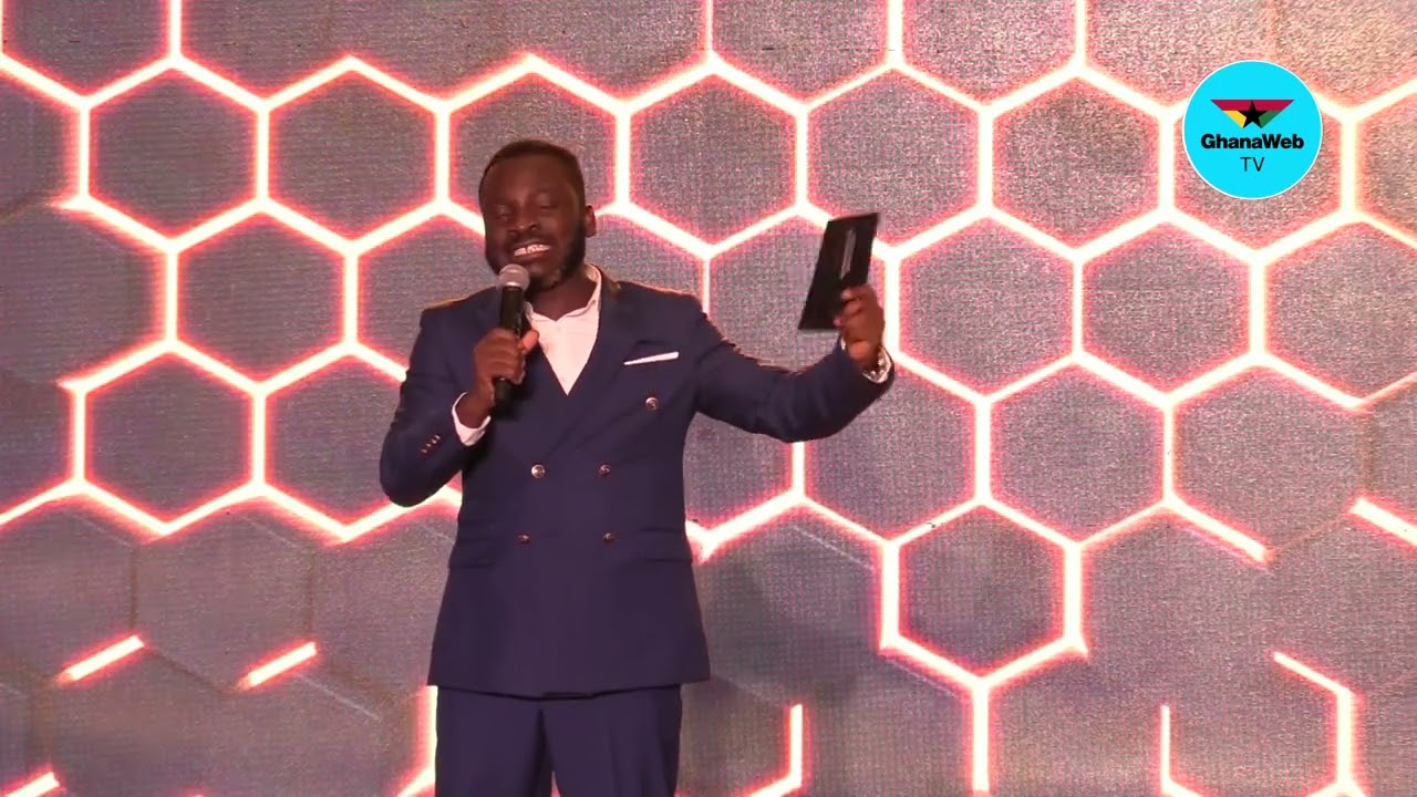 Lekzy Decomic's controversial jokes at Asamoah Gyan's book launch