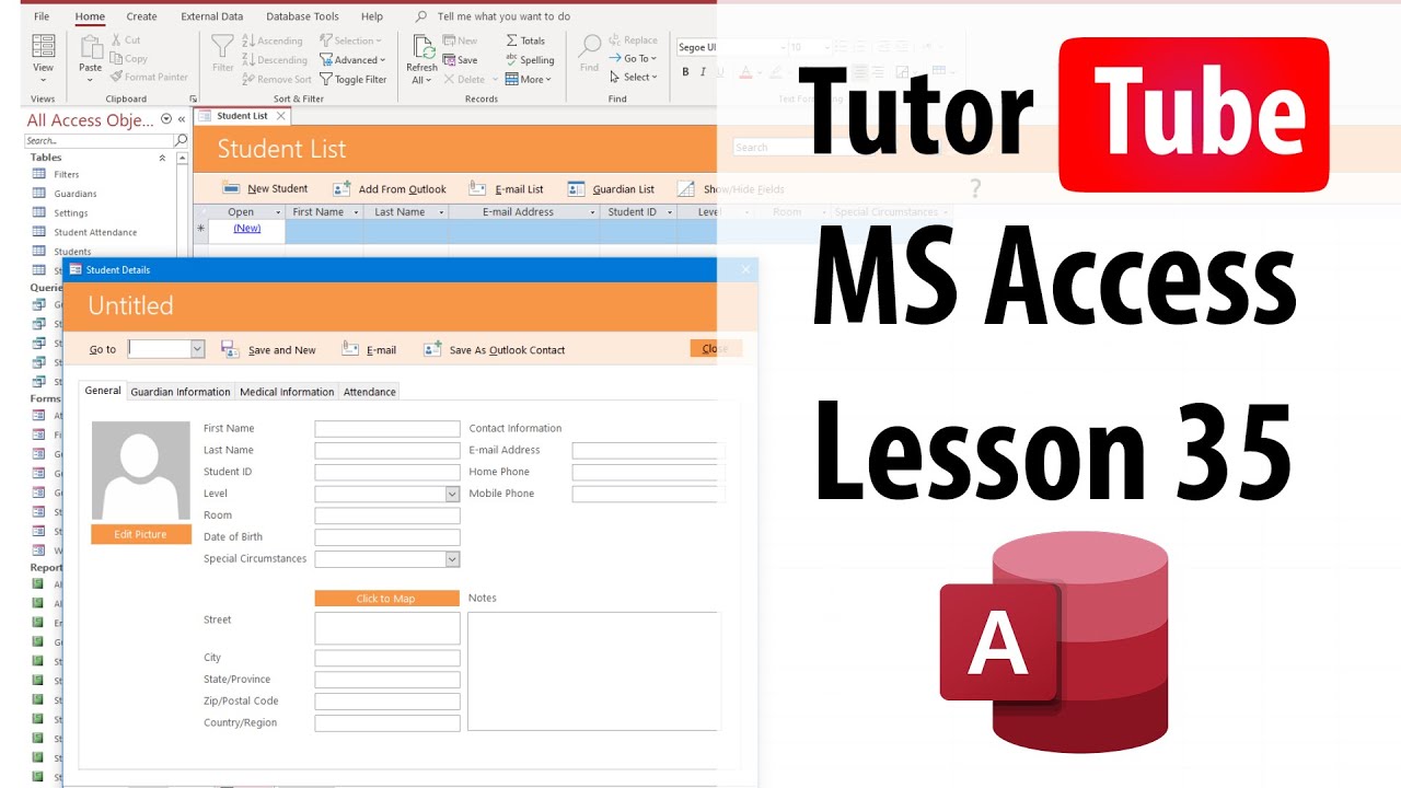 MS Access Tutorial - Lesson 35 - Using Totals in Query