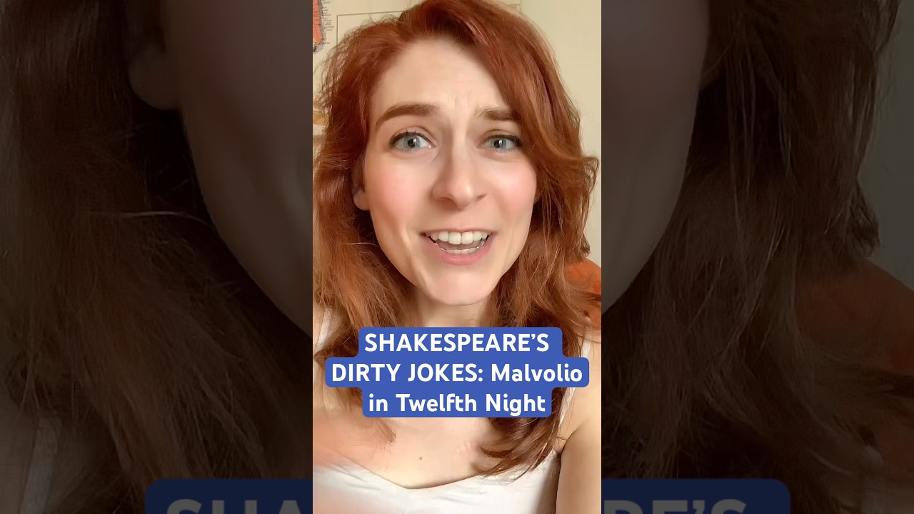 🎭SHAKESPEARE&rsquo;S DIRTY JOKES: Malvolio in Twelfth Night #shakespeare #twelfthnight #actingcoach