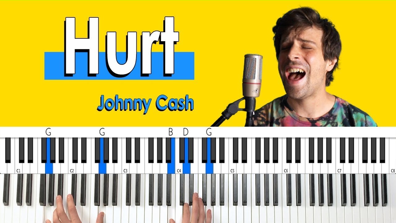 How to play “Hurt” by Johnny Cash [Piano Tutorial + Chord Chart]