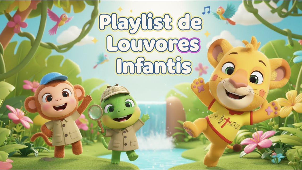 Playlist Gospel Kids – As Melhores Canções Gospel Infantis | Pequenos Louvadores