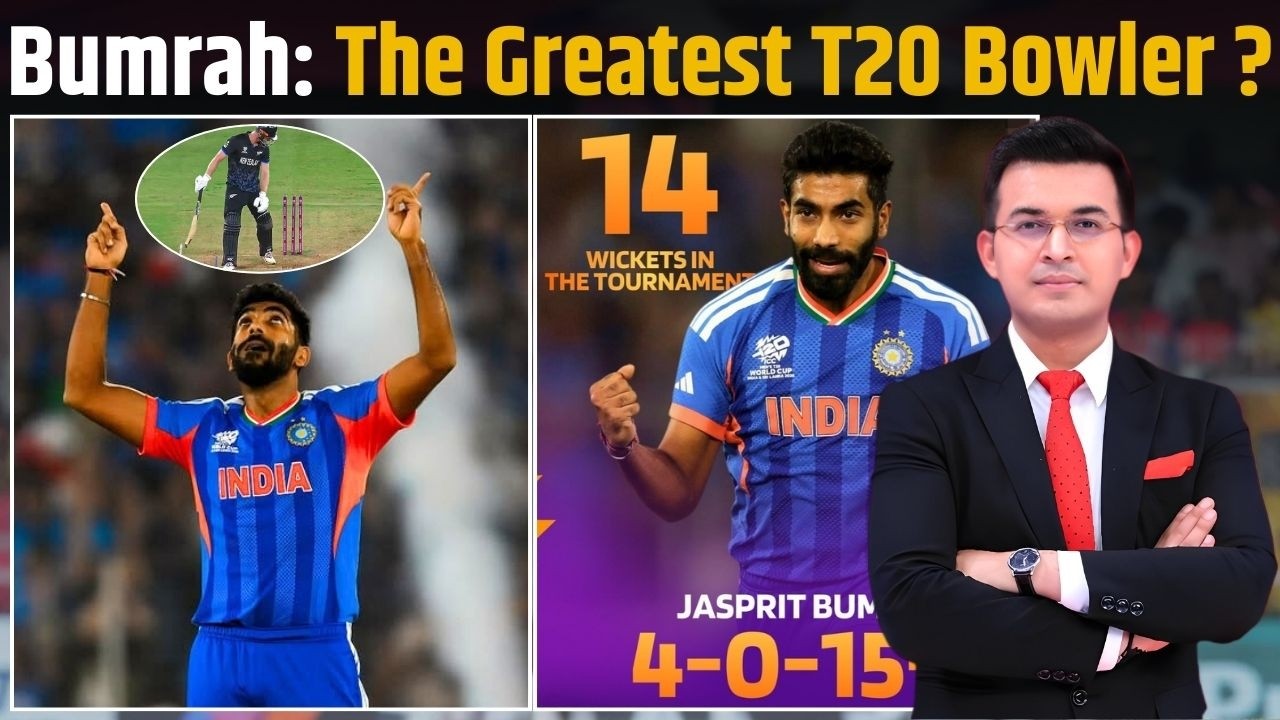 Ind vs NZ : Jasprit Bumrah Power India To Ahmedabad Redemption; Lift Record 3rd T20 World Cup Title