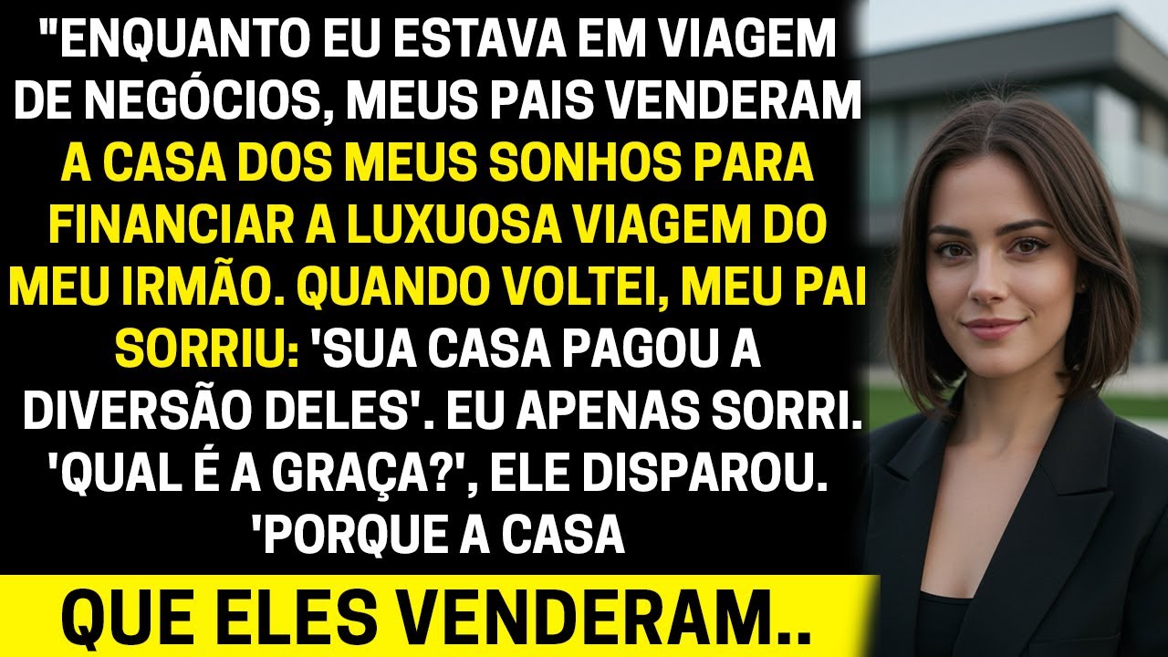 Eles venderam minha casa pelas férias do meu irmão — e pensaram que eu nunca descobriria