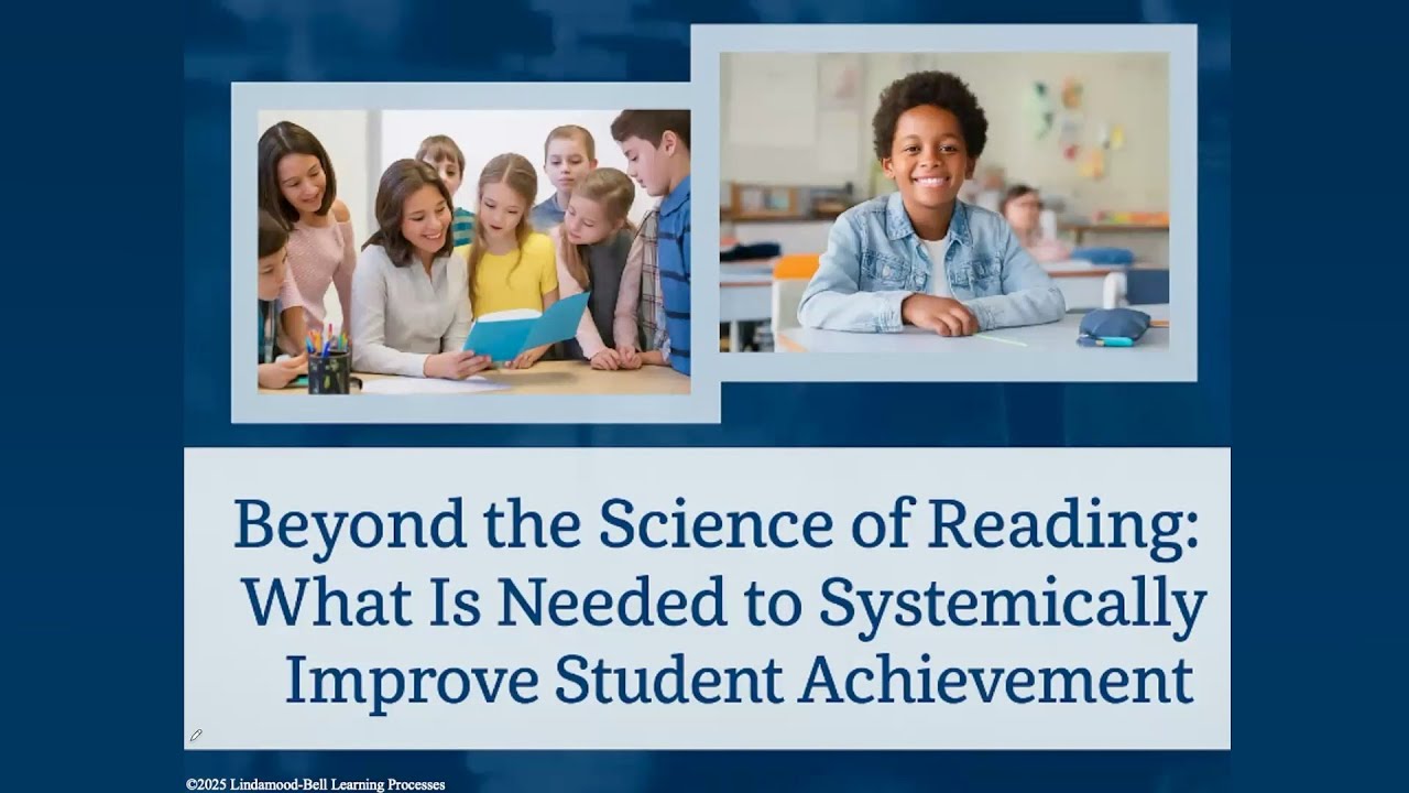 Beyond the Science of Reading | Lindamood-Bell