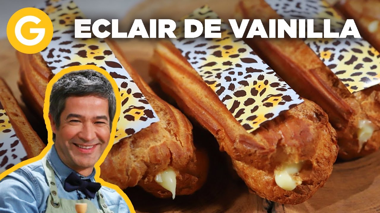 Deliciosos Éclairs de Vainilla 🇫🇷 Un clásico francés! | El Gourmet