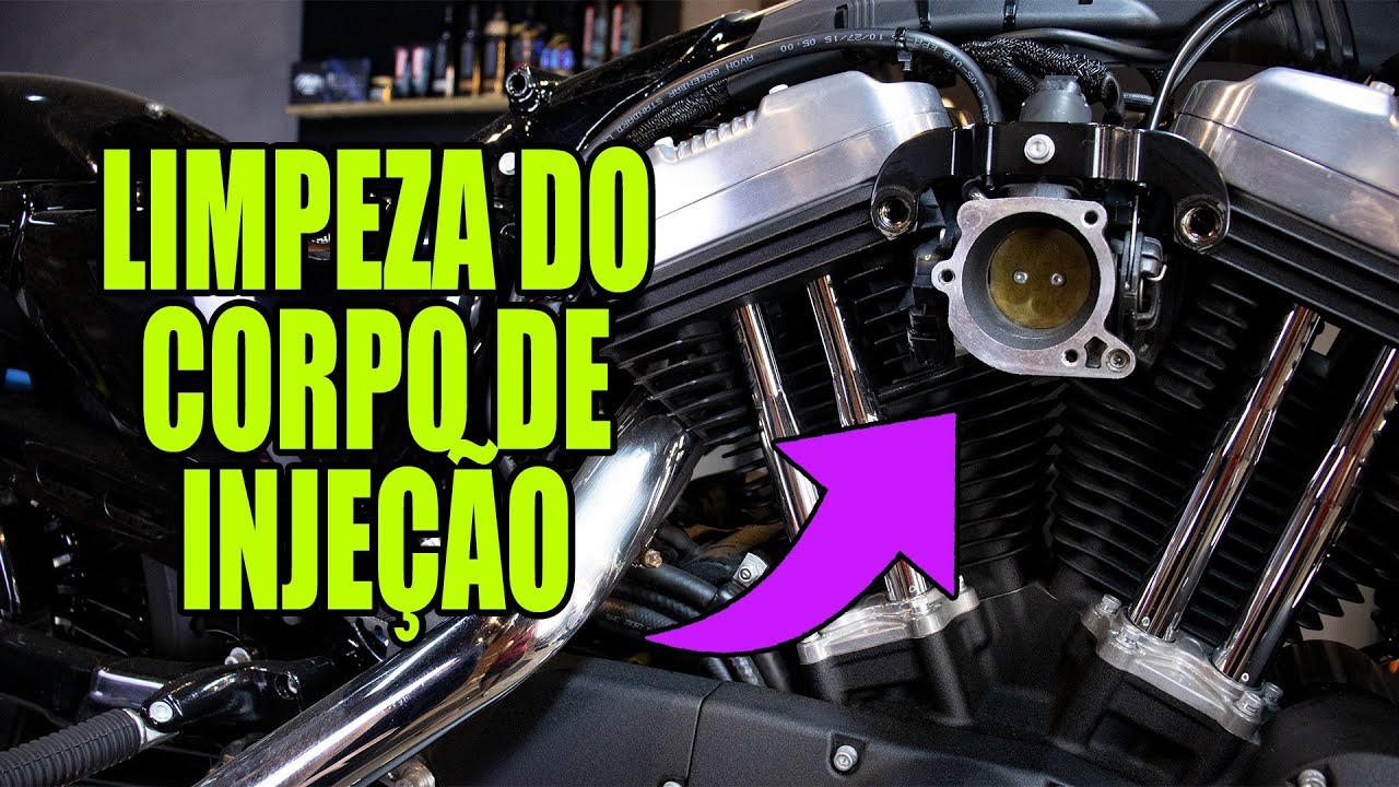 Pode limpar o corpo de injeção no lugar?