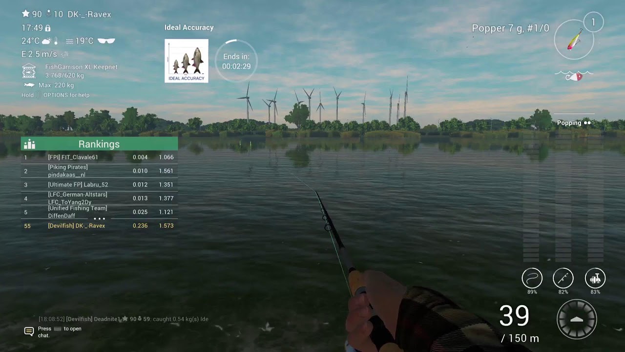 FishingPlanet Competition: Ideal Accuracy @ Ghent-Terneuzen Canal, The Netherlands