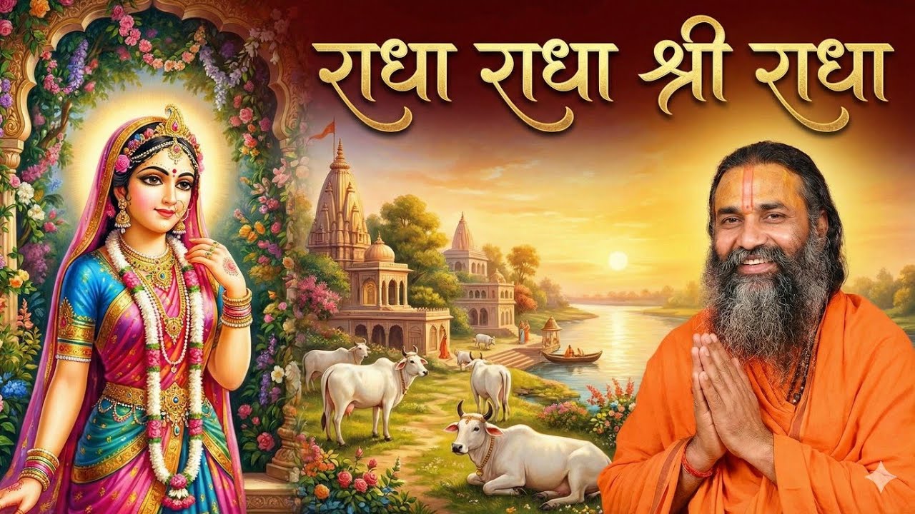 राधा राधा श्री राधा 🙏 | Radha Naam Dhun | 1 Hour Radha Jap | Premanand Ji Maharaj