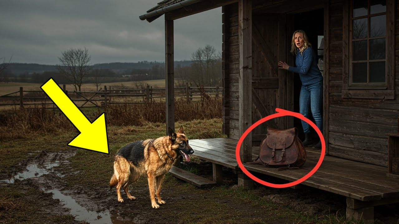 Woman Feeds a K9 German Shepherd —The Next Day, He Shows Up at Her Door with an Emotional Surprise